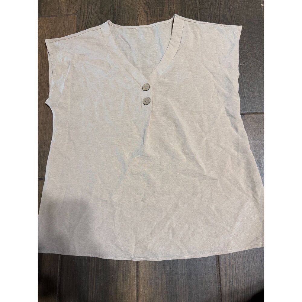 Shein Beige Blouse